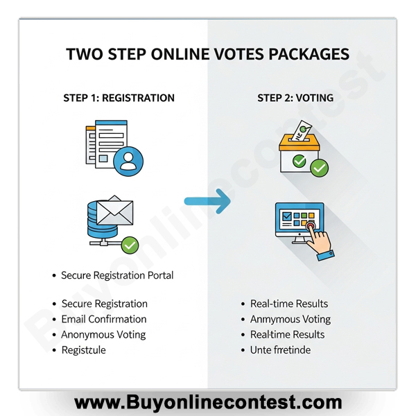 Two Step Online Votes Packages
